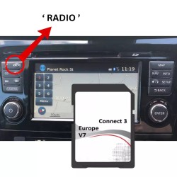 Nissan connect 3 navigatie sd kaart