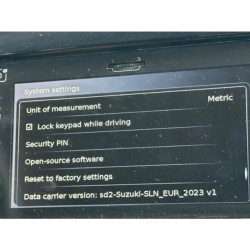 Suzuki SLDA Navigatie Update Pakket Maps, Firmware en Flitspalen